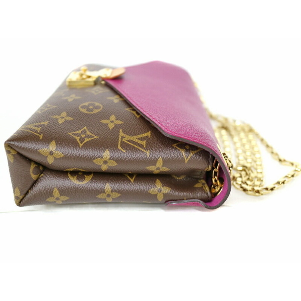 Louis Vuitton Pallas Chain Aurore Crossbody Monogram